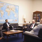 Sanjay Puri with Congresman Howard Berman and Arun Jaitley