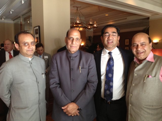 Luncheon with BJP President Mr.Rajnath Singh